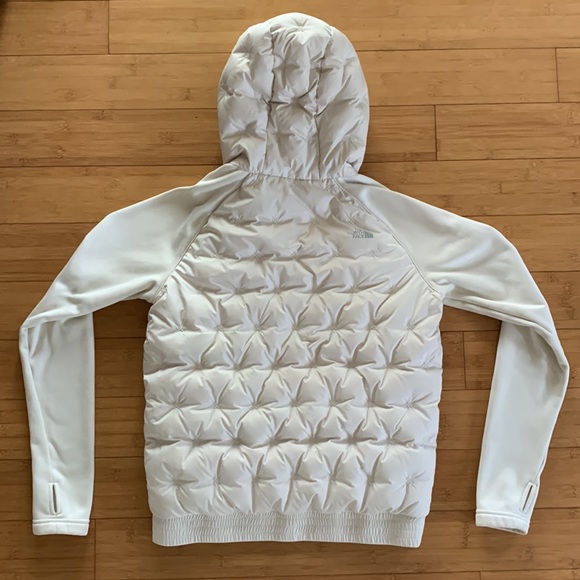 White Down The North Face jacket with Hood - Picture 8 of 13